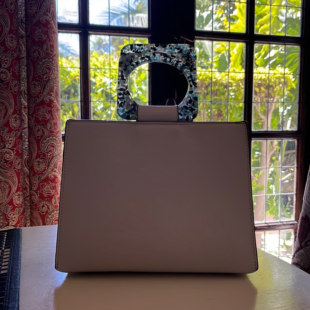 Zara White Handbag